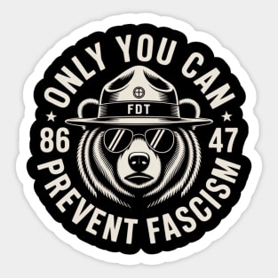 anti-trump Sticker